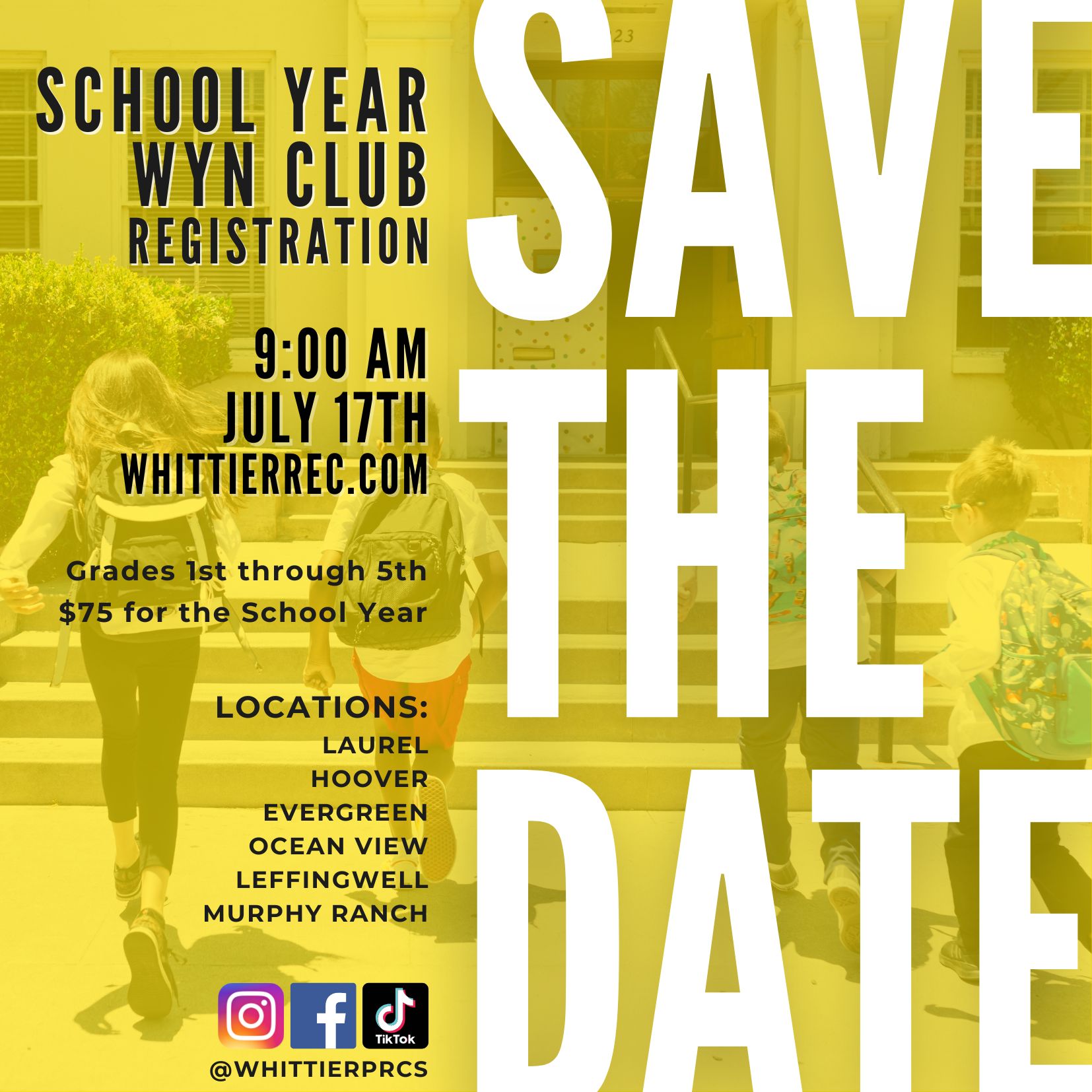 School Year WYN Club Registration 2023