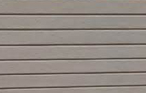 Horizontal wood siding