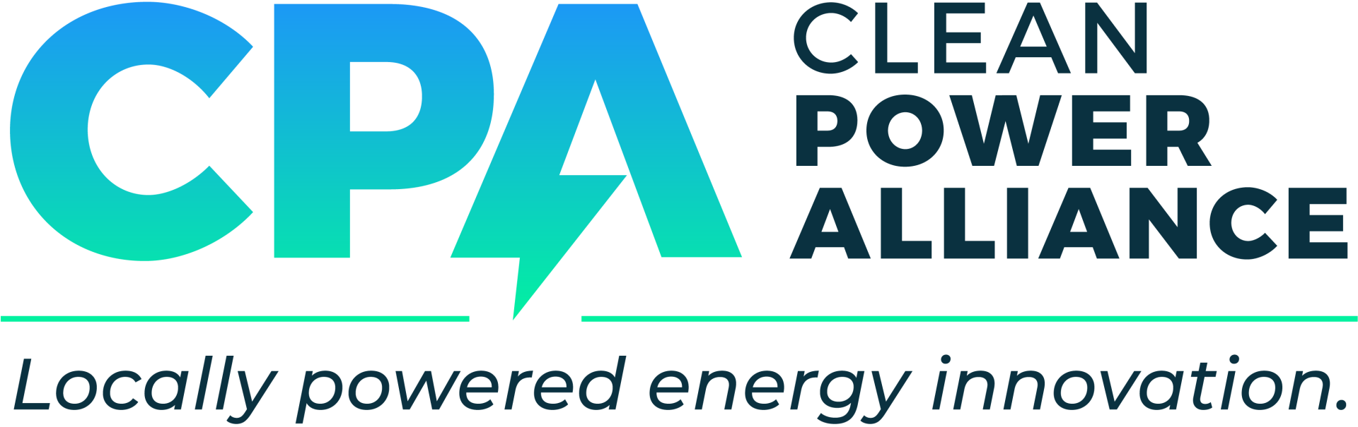 Clean Power Alliance Logo - Locally powered energy innovation